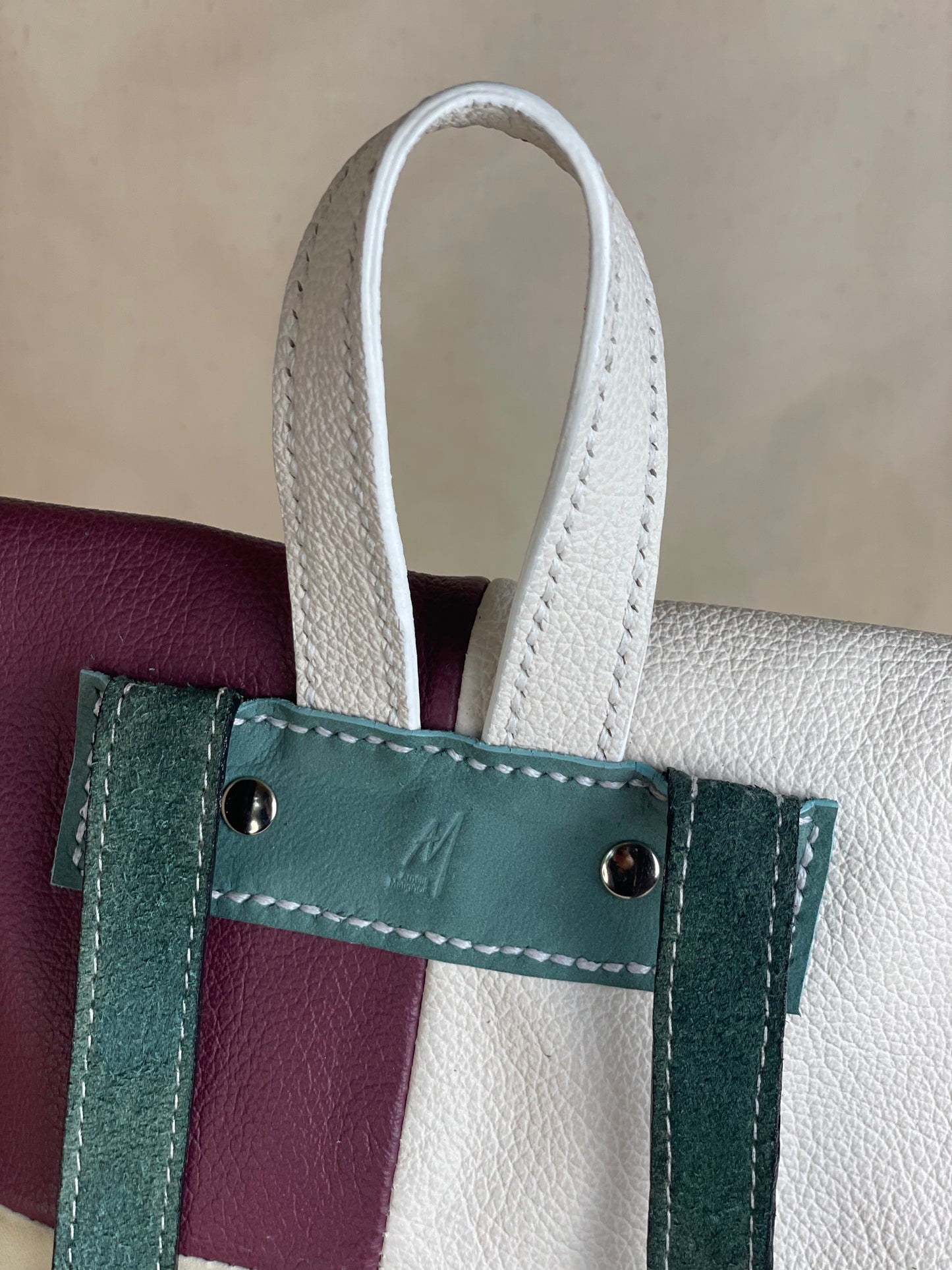 Patchwork backpack