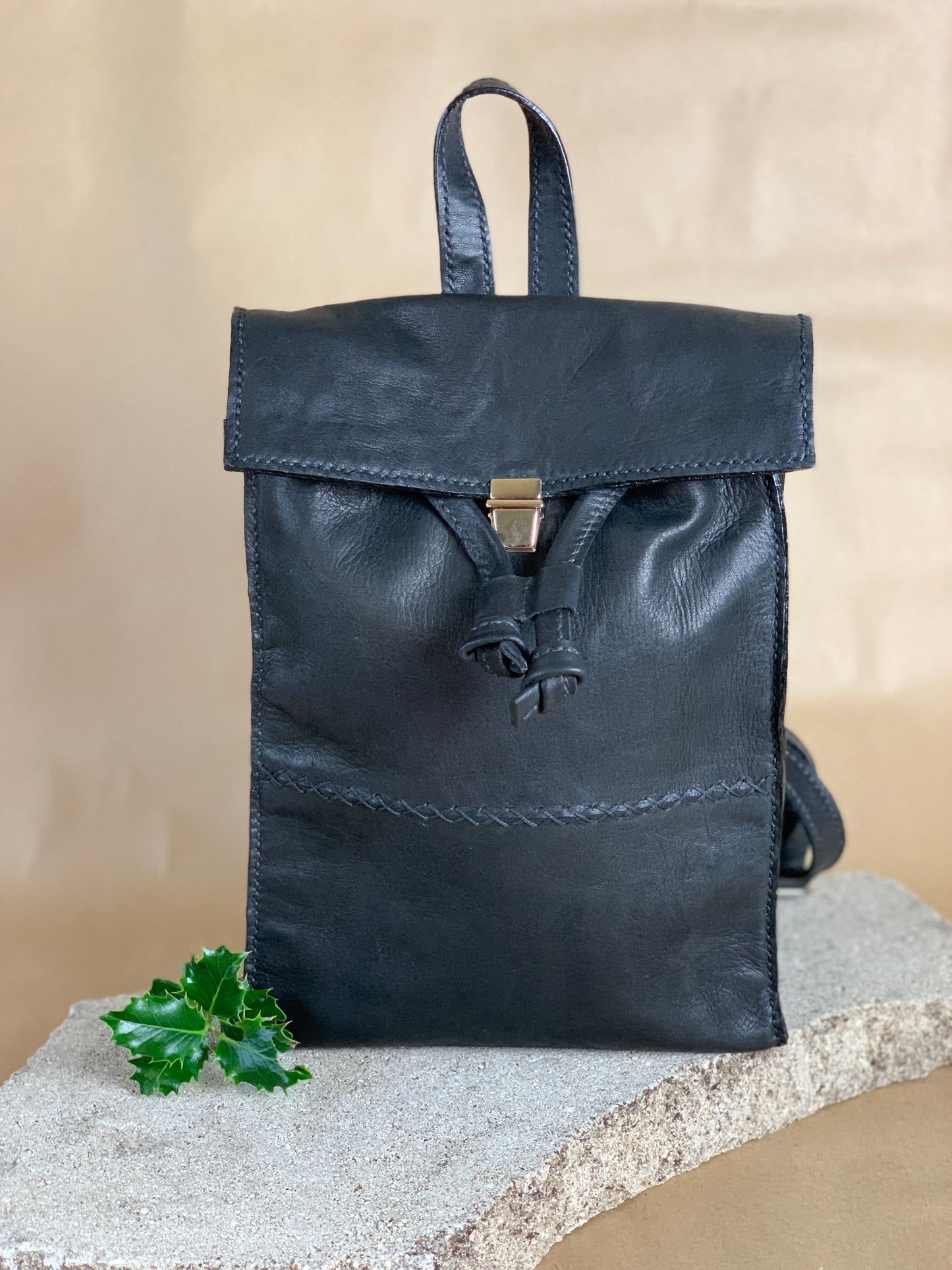 Black Essential Backpack