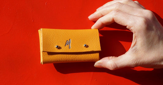 Orange Mini Wallet
