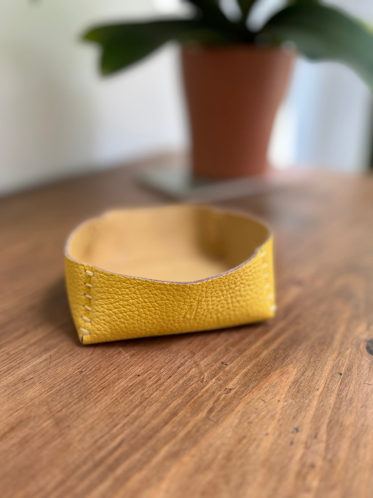 Jane - Small Leather Tray - DIY Kit