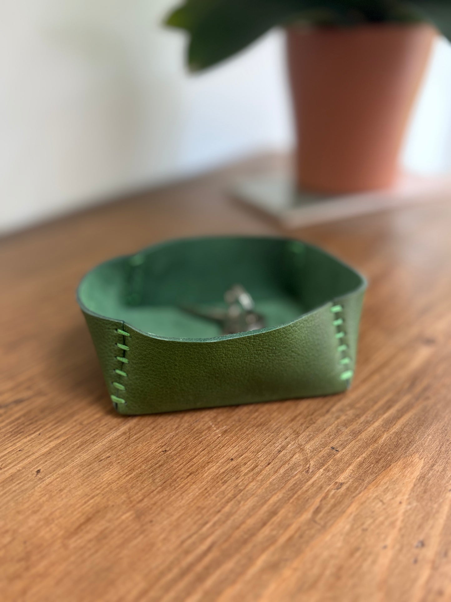 Jane - Small Leather Tray - DIY Kit