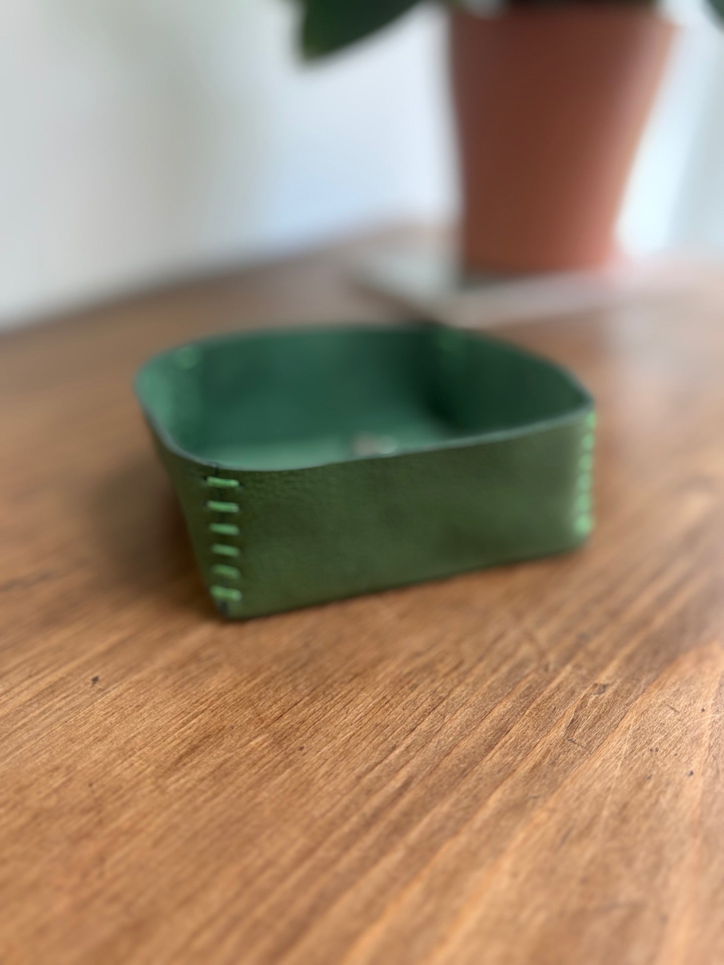 Jane - Small Leather Tray - DIY Kit