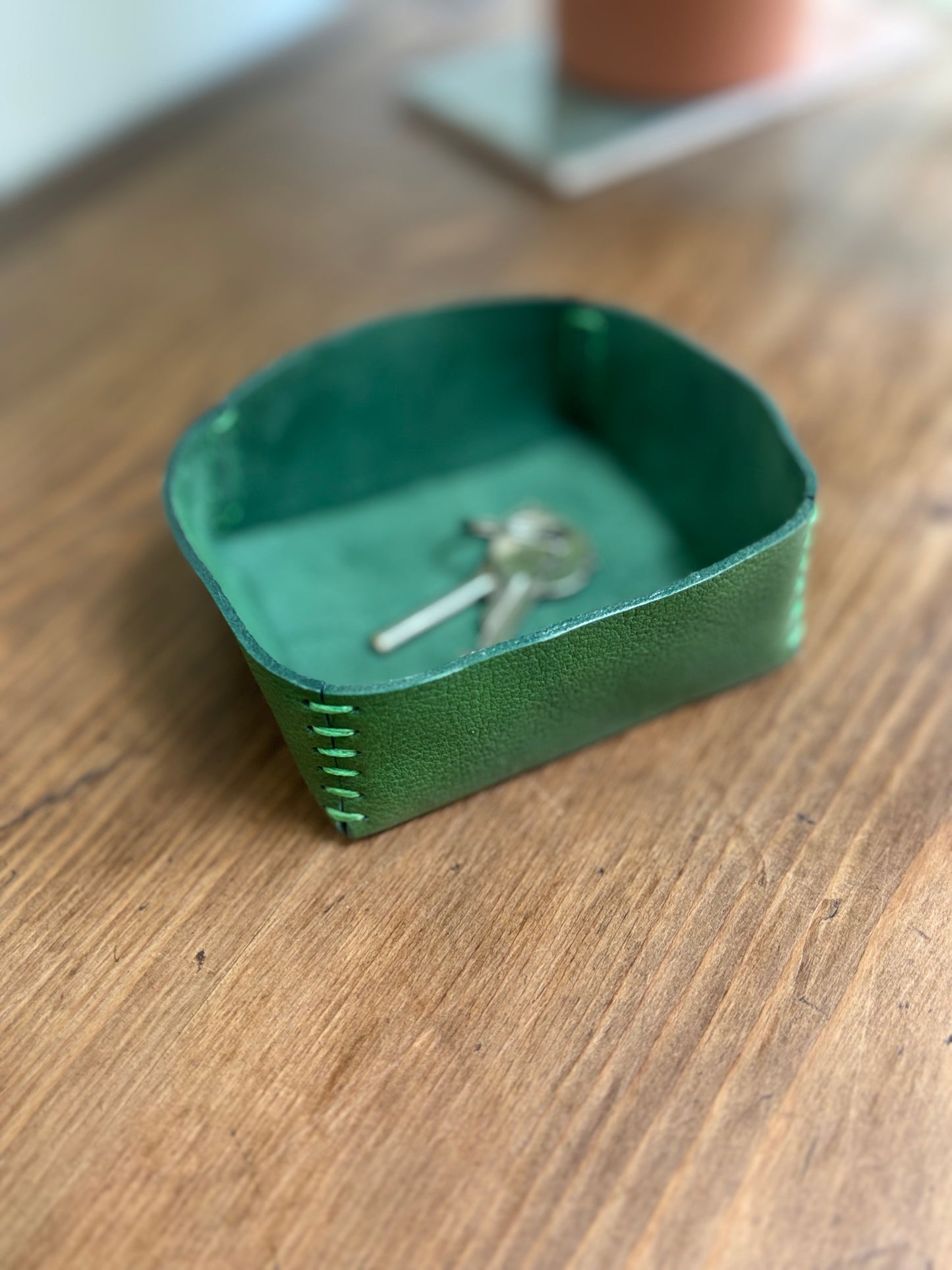 Jane - Small Leather Tray - DIY Kit