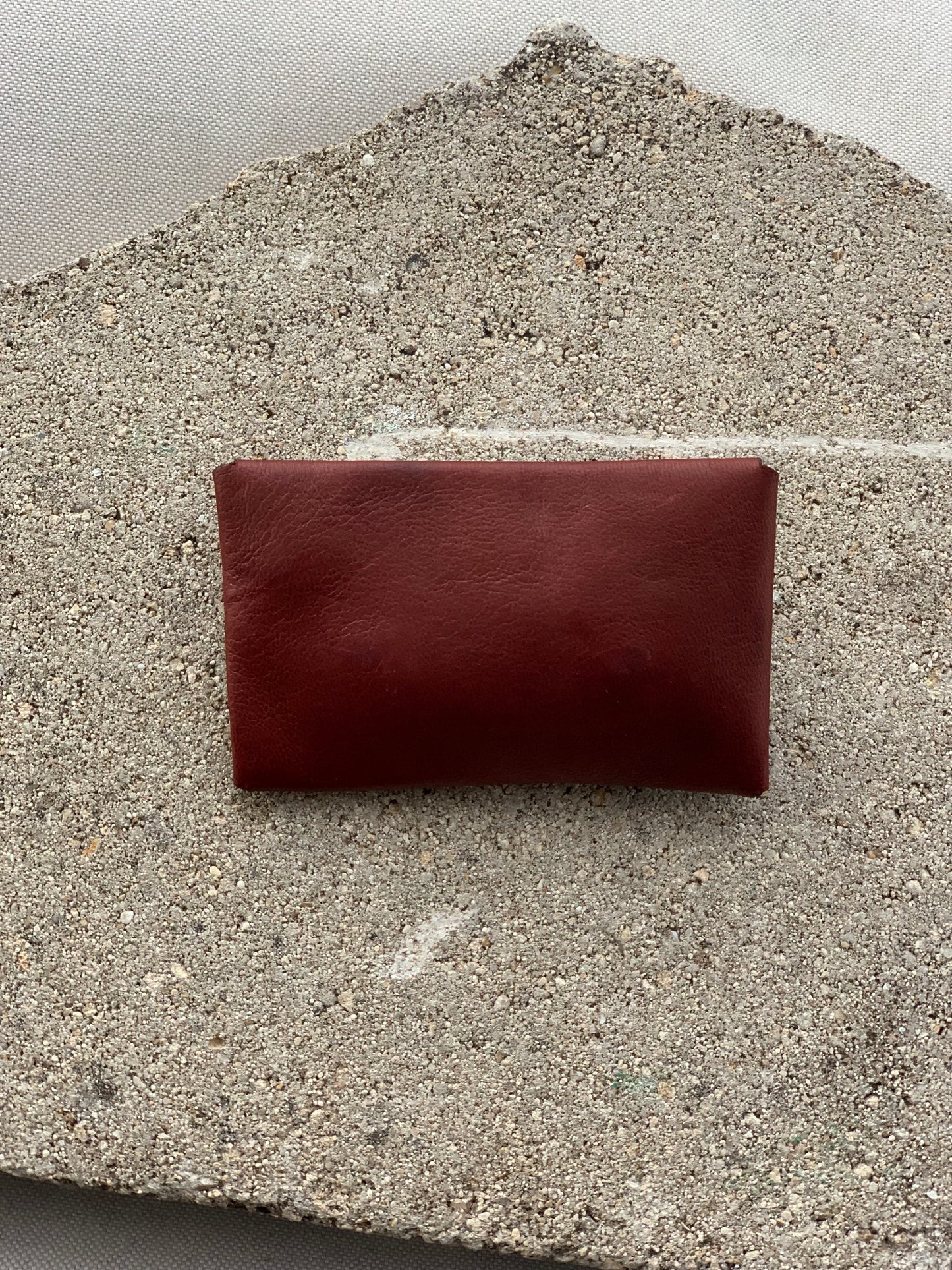 Burgundy Mini Wallet