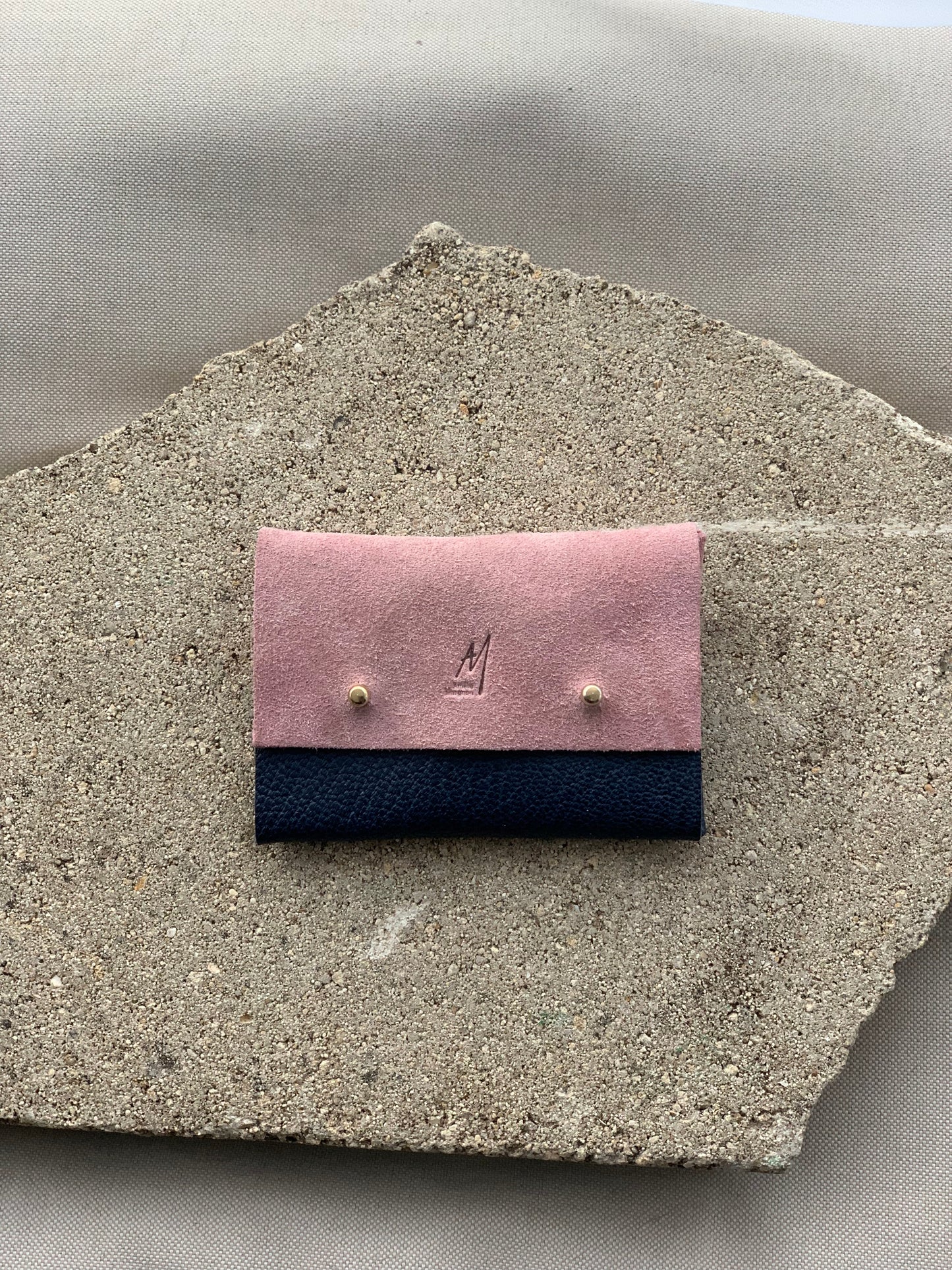Navy & Pink wallet