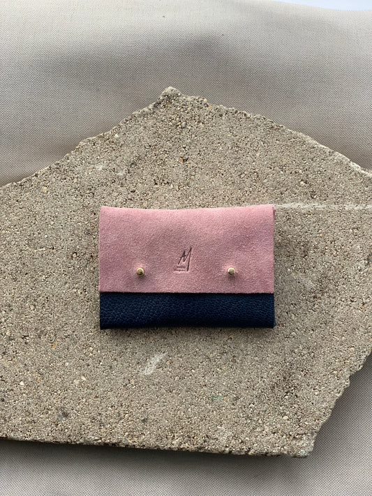 Navy & Pink wallet